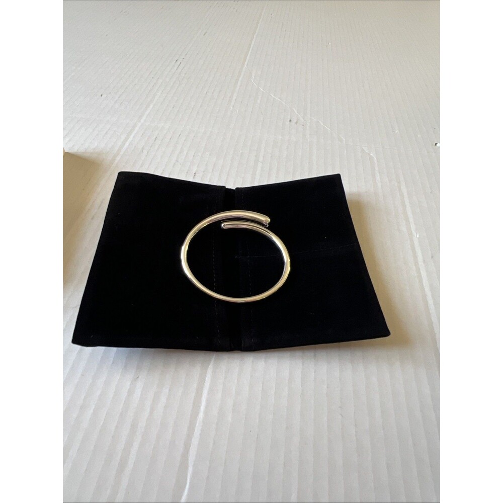 Lie Studio Olga Bracelet 925 Sterling Silver-Plated Brass NWT - Picture 11 of 13